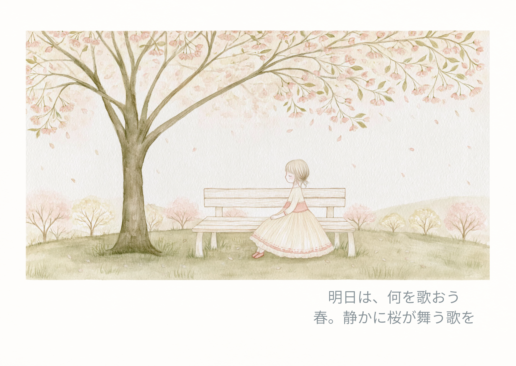 明日は何を歌おう ポストカード 7
